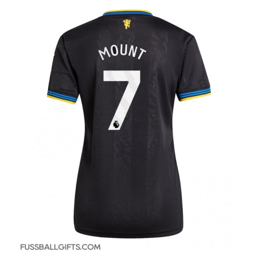 Manchester United Mason Mount #7 Fußballbekleidung 3rd trikot Damen 2025-26 Kurzarm